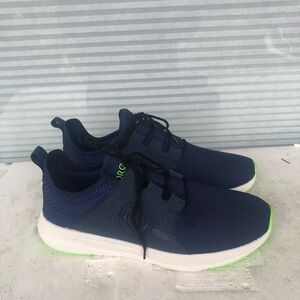 Skora Osatur Men’s Navy and Green Athletic Lightweight Sneakers Size 9